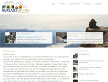 Tablet Screenshot of guides-embrun.com